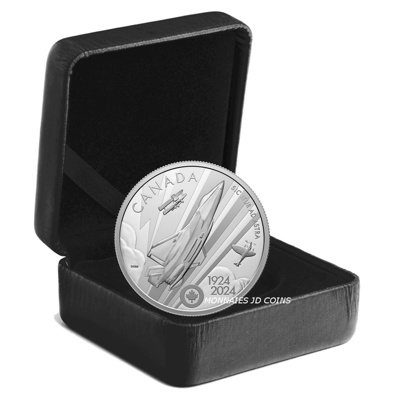 2024 $20 The Royal Canadian Air Force Centennial Fine Silver (No Tax)