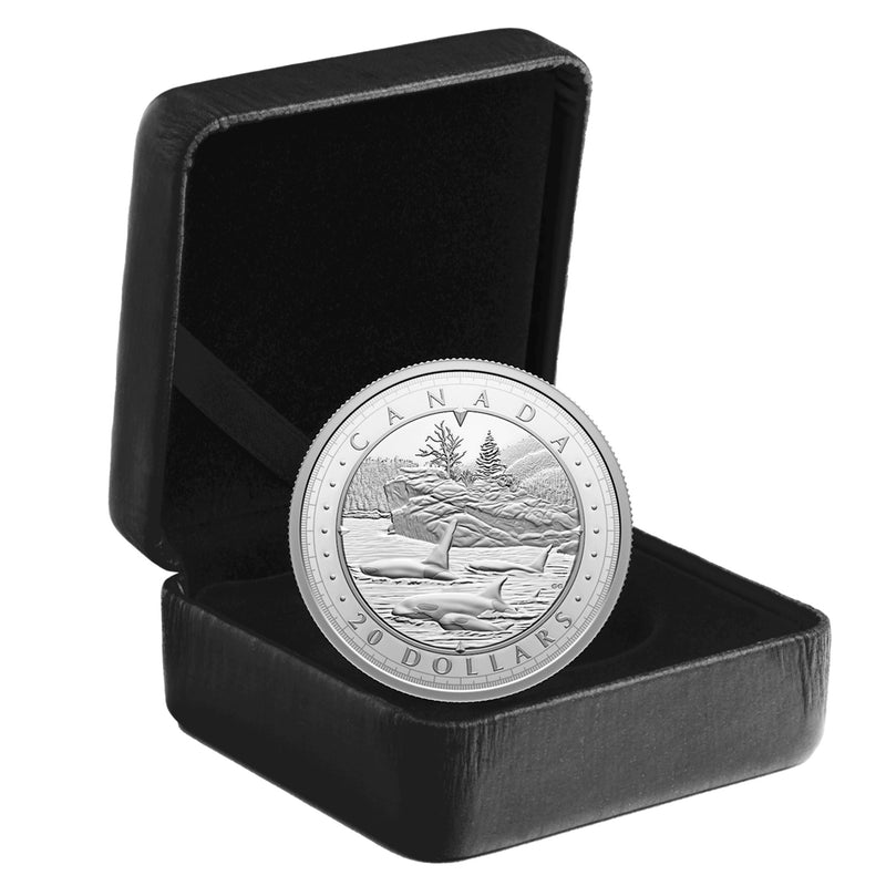 2024 $20 This Is Canada Wondrous Waters  Pacific Coast Fine Silver (No Tax)