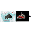 2024 Solomon Islands $2 Holiday Snowman and a Little Red Truck  Fine Silver Coin