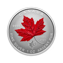 2025The 60th Anniversary Of Canada’s Flag Silver Maple Leaf Fine Silver 99.99% Fractional Set