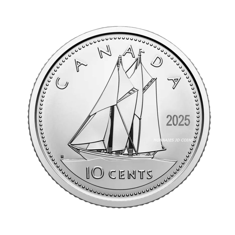 2025 Canada 10 Cent Coin BU (MS-63)