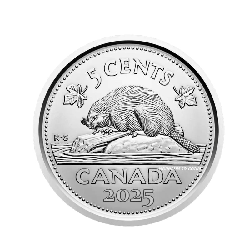 2025 Canada 5 Cent Coin BU (MS-63)