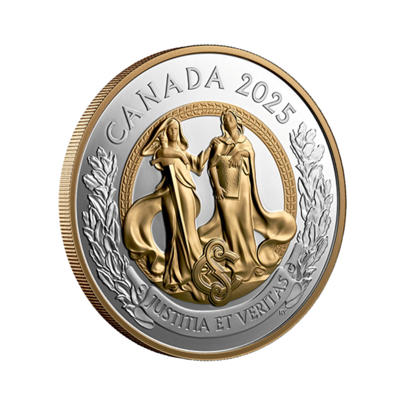 2025 Canada $20 Allegories of Justice and Truth – 1 oz. Fine Silver Coin