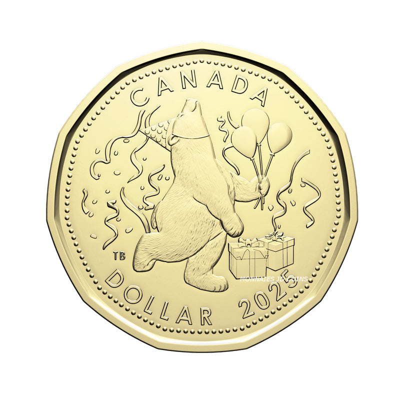 2025 Canada Birthday Loon Coin BU (MS-63)