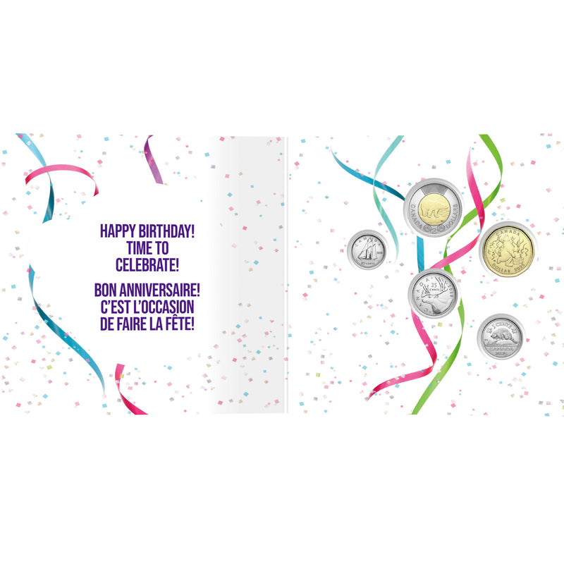 2025 Canada Birthday Gift Set With Special Loon Dollar