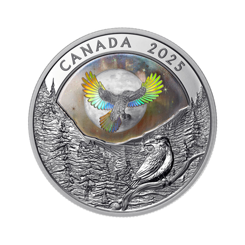 2025 Canada $20 Moon Sky Raven – 1 oz. Fine Silver Coin