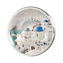 2025 Canada The Architectures of the World – Santorini – 2 oz. Fine Silver Coin