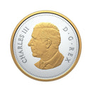 2025 Canada Dollar Tomb of the Unknown Soldier (2000-2025) Gold Plated Proof Silver In Square Capsule