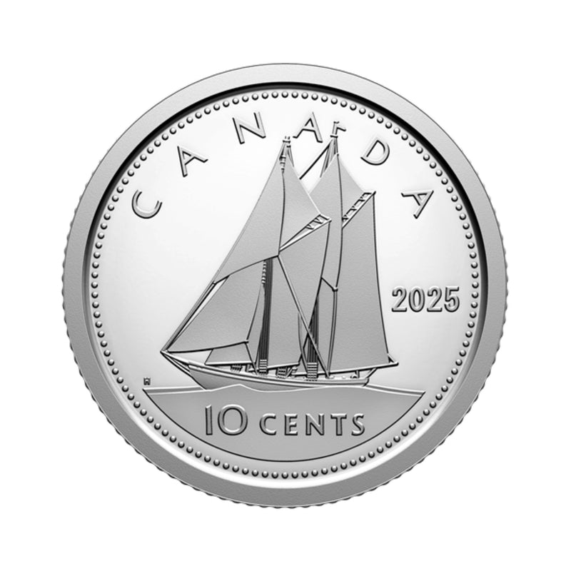 2025 Canada 10 Cent Proof 99.99% Fine Silver