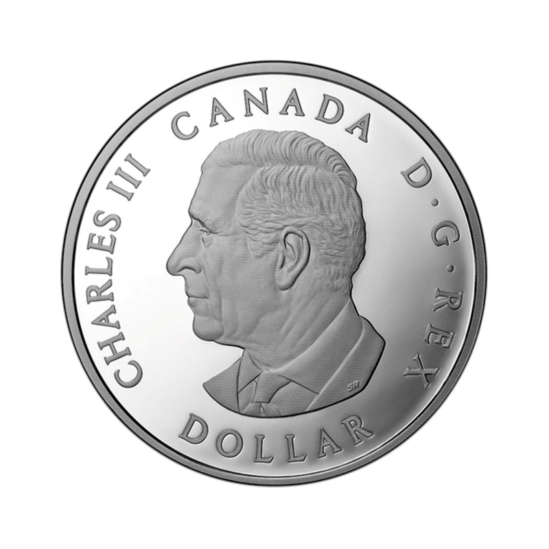 2025 Canada $1  Pease Dollar 1oz Fine Silver Coin  (No Tax)