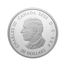 2025 Canada $50 Fine Silver Coin  Legacy of the Crown