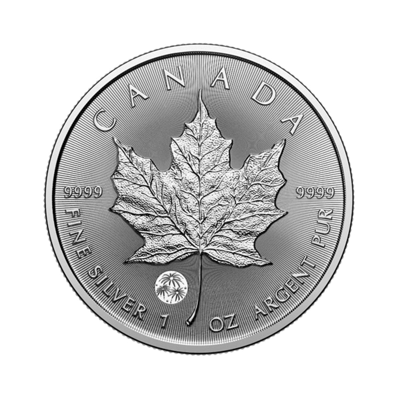 2025 Canada $5 Treasured Silver Maple Leaf Congratulations! Privy Mark -1 oz. Pure Silver Coin (Premium Bullion) (No Tax)