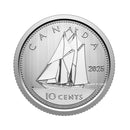 2025 Canada 10 Cents King Charles III Specimen Coin