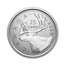 2025 Canada 25 Cents King Charles III Specimen Coin