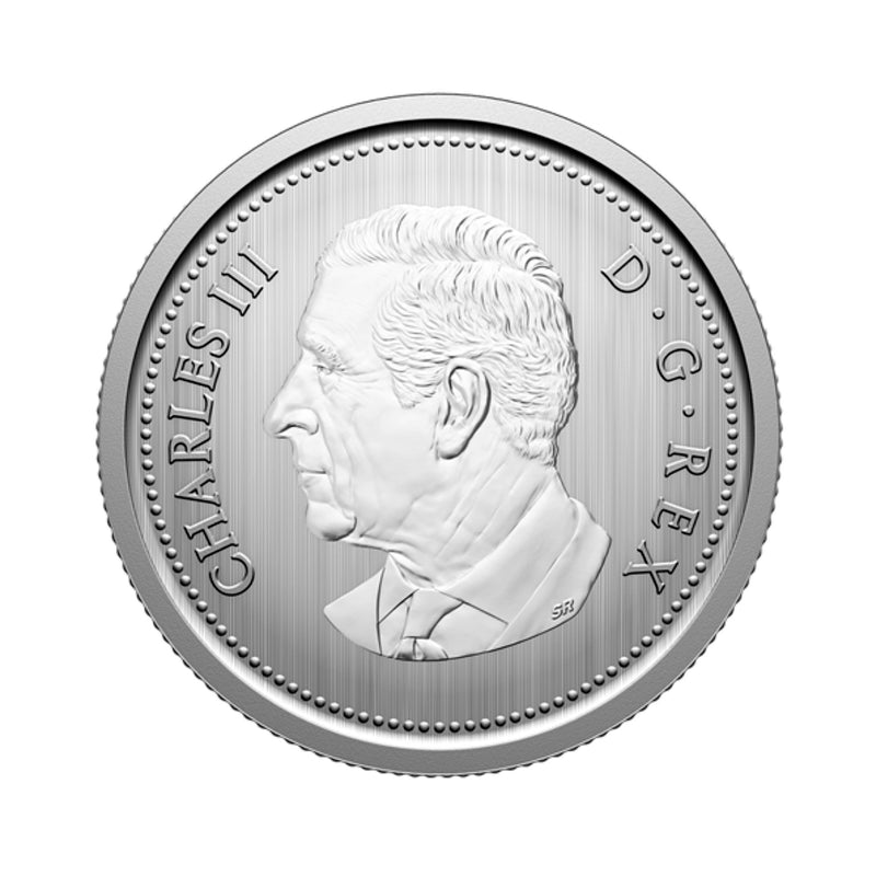 2025 Canada 25 Cents King Charles III Specimen Coin