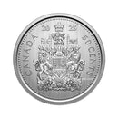 2025 Canada 50 Cents King Charles III Specimen Coin