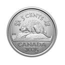 2025 Canada 5 Cents King Charles III Specimen Coin