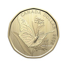 2025 Canada Monarch Butterfly Specimen $1 Dollar Coin Mint From Set
