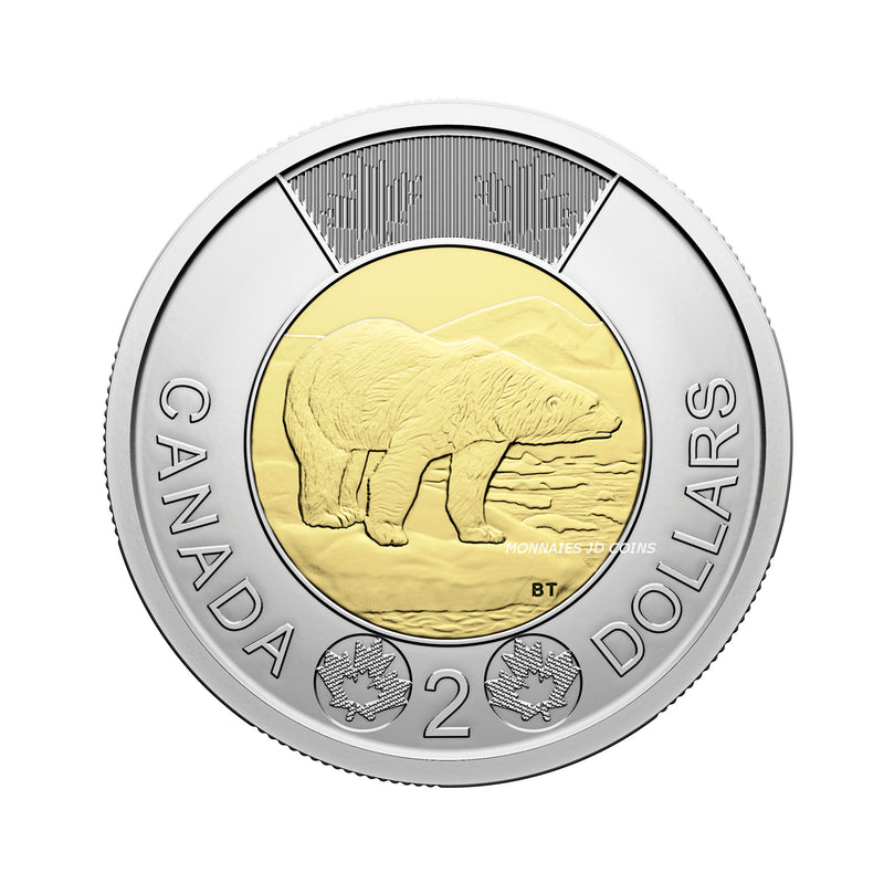 2026 W Canada $2 Polar Bear 30th Anniversary Toonie Brilliant Uncirculated (MS-63)