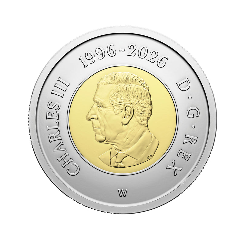 2026 W Canada $2 Polar Bear 30th Anniversary Toonie Brilliant Uncirculated (MS-63)