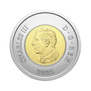 2025 Canada $2 Unknown Soldier Two Dollar Poppy Non Coloured Brilliant Uncirculated (MS-63) (Copy)