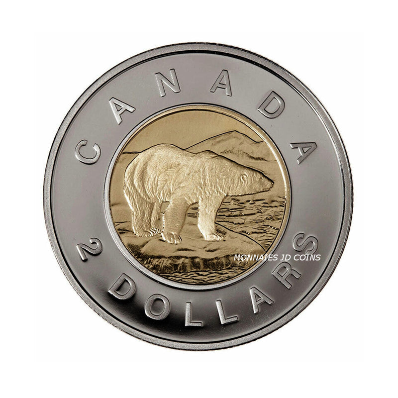 1998 Canada $2 Dollar Proof Like Coin