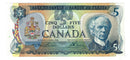 1979 Canada $5 Banknote Lawson-Bouey, 30, BC-53a (UNC)