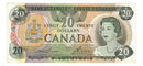 1979 Canada $20 Banknote Lawson-Bouey, 50, BC-54a Circ.