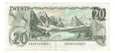 1979 Canada $20 Banknote Lawson-Bouey, 50, BC-54a Circ.