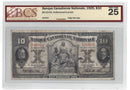 1925 $10 Banque Canadienne National Chartered Note