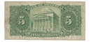 1935 $5 Bank Of Montreal Canada Chartered Note, 621290 Split 505-60-02 (F)