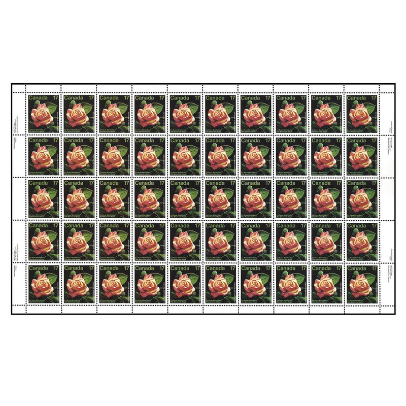 1981 Canada Stamp Full Pane of 50