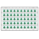 1981 Canada Stamp Full Pane of 50