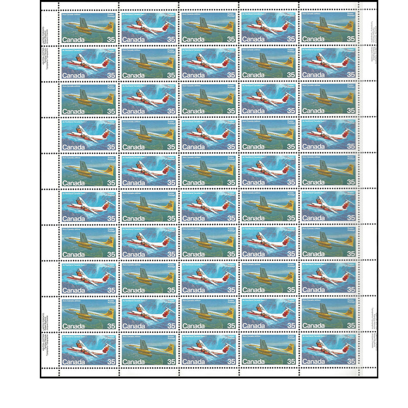 1981 Canada Stamp Full Pane of 50