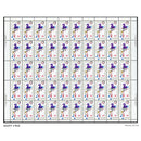 1982 Canada Stamp Full Pane of 50