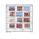 1982 Canada Stamp Full Plate Block of 12 Lower Right