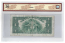 1935 Canada $1 Banknote Osborne-Towers Series A English Text BC-1 Certified BCS VF-20