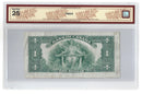 1935 Canada $1 Banknote Osborne-Towers Series A English Text BC-1 Certified BCS VF-25