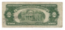1953 USA $2 Two Dollar Bill Red Seal Number A07918500A (Fine)