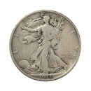 1942 USA Liberty Walking 90% Silver Half Dollar Coin (F-VF)