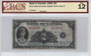 1935 Canada $2 Banknote Osborne-Towers, English Text BC-3 BCS F-12