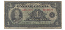 1935 Canada $1 Osborne-Towers, English,BC-1, Series A, Circ
