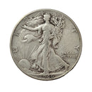 1946 USA Liberty Walking 90% Silver Half Dollar Coin (F-VF)