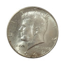 1964 USA Kennedy 90% Silver Half Dollar Coin (Brillant Uncirculated)