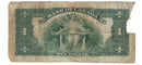 1935 Canada $1 Osborne-Towers, English,BC-1, Series A, Circ Damage