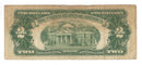 1953 C USA $2 Two Dollar Bill Red Seal Number A79341878A (VG)
