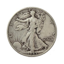 1943 USA Liberty Walking 90% Silver Half Dollar Coin (F-VF)