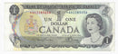 1973 Canada Replacement $1 Banknote Lawson-Bouey, *AA, BC-46aA (VF)