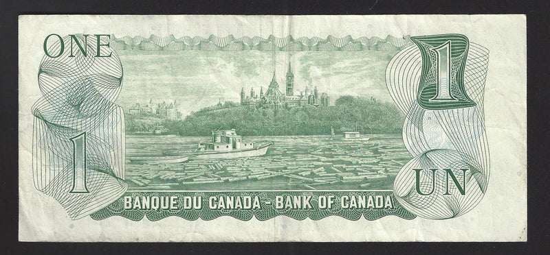 1973 $1 Replacement Bank of Canada Note Lawson-Bouey Prefix *AA2285656 (VF)