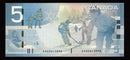 2009 $5 Bank Of Canada Note Jenkins-Carney Prefix AAG0643896 BC-67b (Gem/Unc)